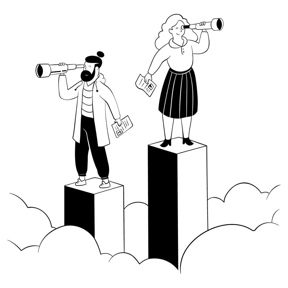 People searching
